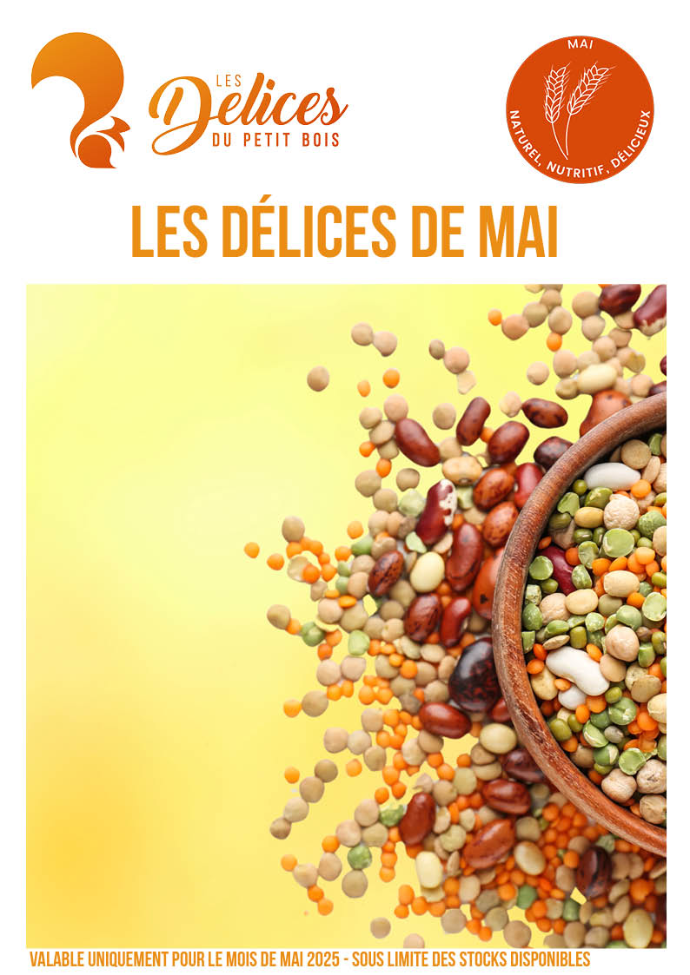 Première page du catalogue du mois de mai